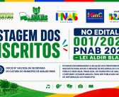 LISTAGEM DOS INSCRITOS EDITAL 001-2026