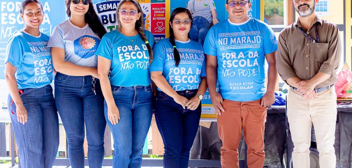 DIA “D” DA BUSCA ATIVA ESCOLAR “No Marajó, criança fora da escola não pode